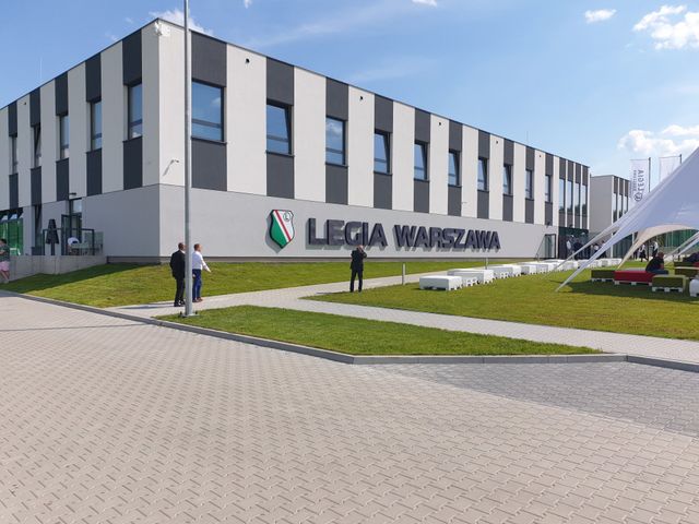 Główny budynek Legia Training Center